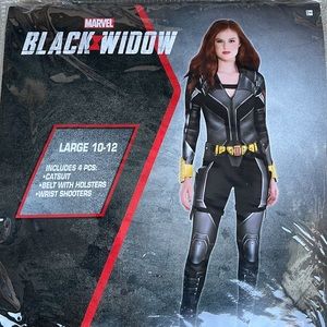 Marvel: Black Widow Adult Costume with wig